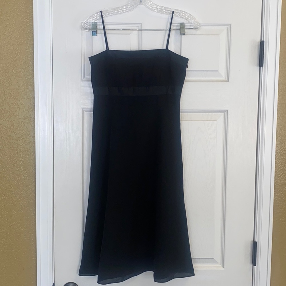 Ann Taylor Black Dress Completely Lined Stunning - 0